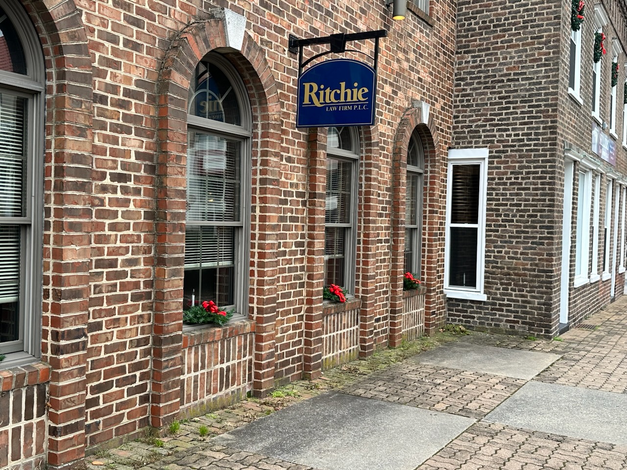 Ritchie Law Firm Harrisonburg office exterior