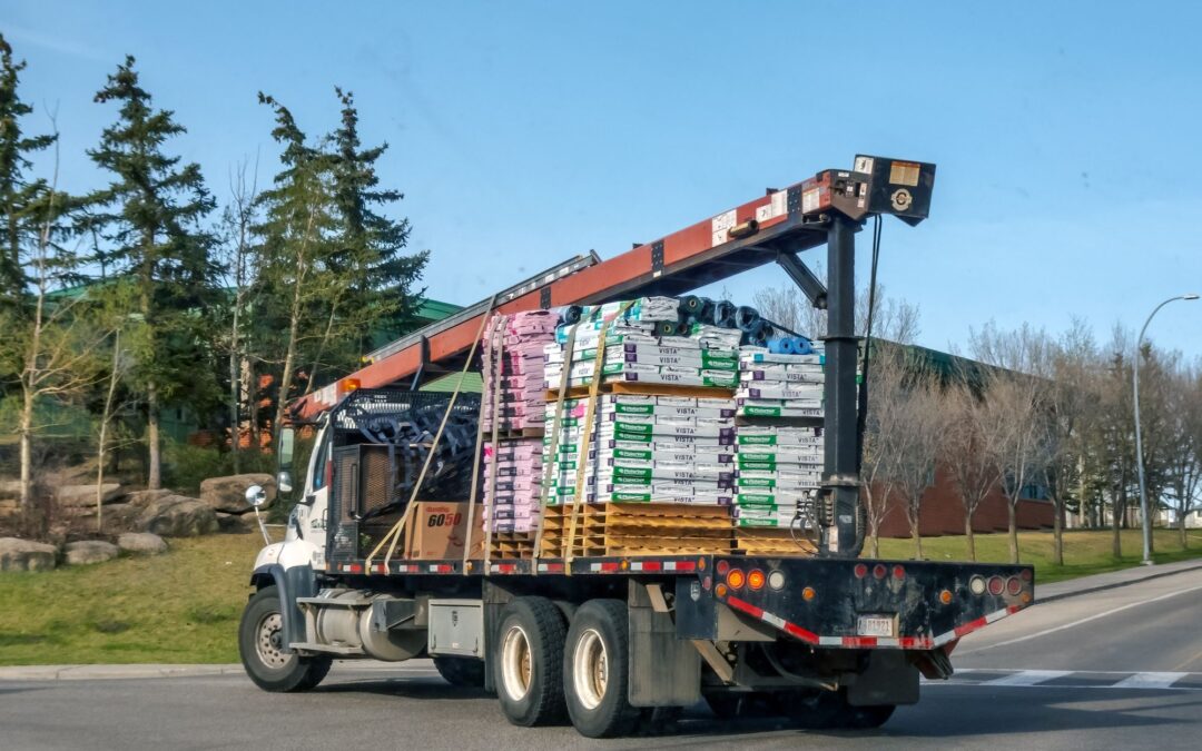 truck with cargo