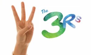 A hand holding up three fingers for the 3 Rs of the Virginia Retirement System Disability