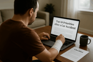 Checklist after an Accident