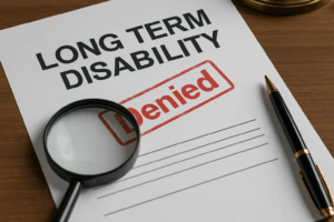 Long term disablity Denied
