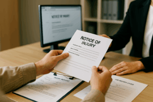 Notice of Injury