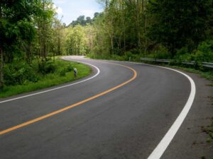 s curve road