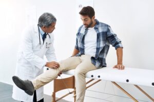 doctor with patient