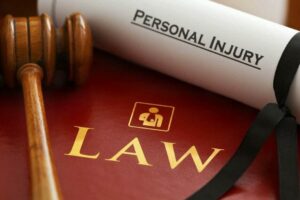 court gavel personal injury