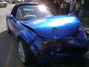 Accidente de tráfico no denunciable en Virginia