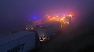 Tractor trailer and tour bus collisions