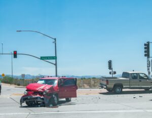 wreck at intersection
